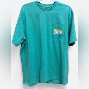 Champion Georgia Bulldogs Pocket T-Shirt – Teal | Size XL